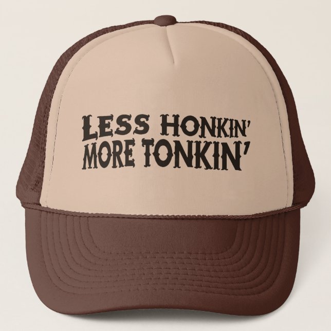 Casquette Moins de Honkin plus de Tonkin (Devant)
