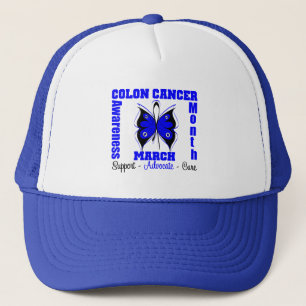 Casquette Mois de conscience de cancer du colon
