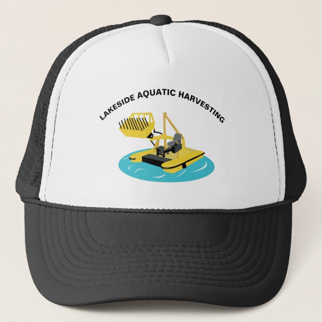 Casquette Moissonneuse aquatique Construction Véhicule Batea (Devant)