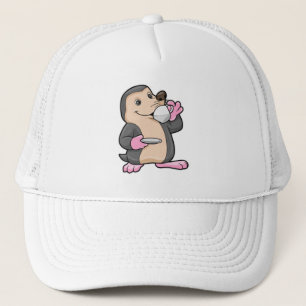 Casquette Mole avec coupe de café et soucoupe
