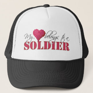 Casquette Mon coeur appartient à un soldat