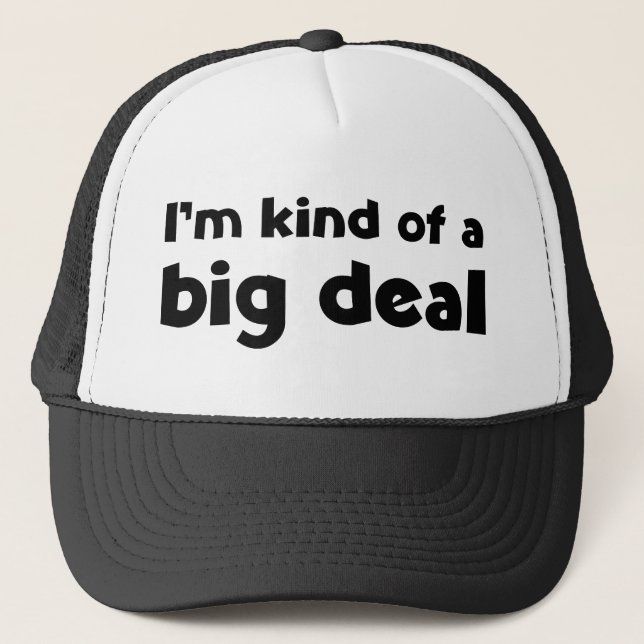 Casquette Mon enfant ou un big deal (Devant)