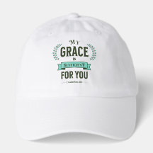 Mon Grâce est Suffisante Écriture Turquoise