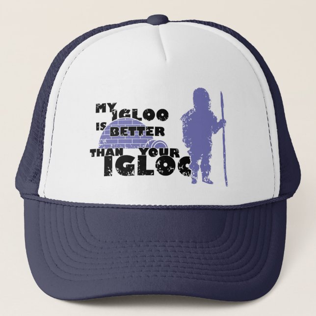 Casquette Mon igloo (Devant)