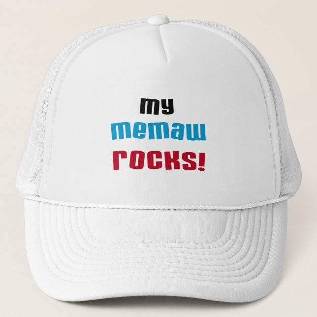 Casquette Mon Memaw bascule le T-shirts et les cadeaux (Devant)