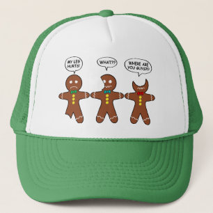 Casquette Mon pain d'épices me fait mal à la jambe mignonne