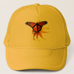 Casquette Monarque reposant sur un susan aux yeux bruns