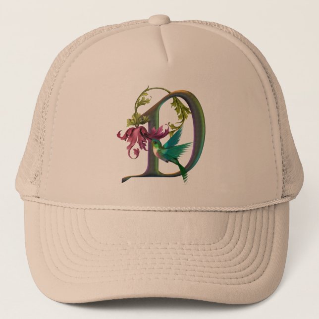 Casquette Monogramme D de colibri (Devant)