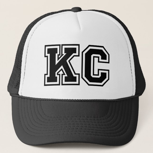 Casquette Monogramme de "kc" (Devant)