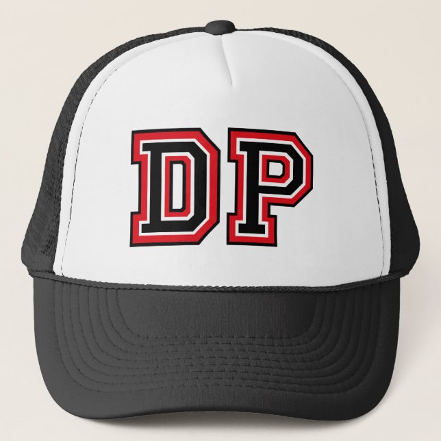 Casquette Monogramme 'DP' (Devant)