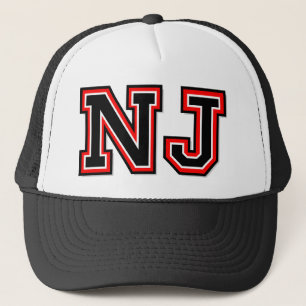 Casquette Monogramme 'NJ'