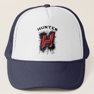Casquette Monogramme personnalisable "H" - Peinture Spray Gr