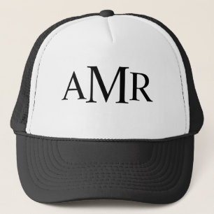 Casquette Monogramme personnalisé classique