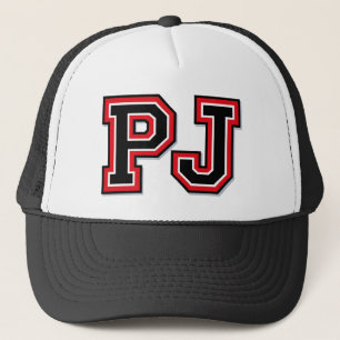 Casquette Monogramme 'PJ'