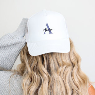 Casquette Monogramme tendance avec superposition de nom de s
