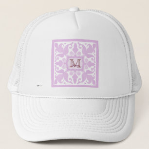 Casquette Monogramme vintage (rose)