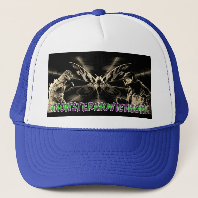 Casquette Monster Moviethon Saison 5 Kaiju BW (Devant)