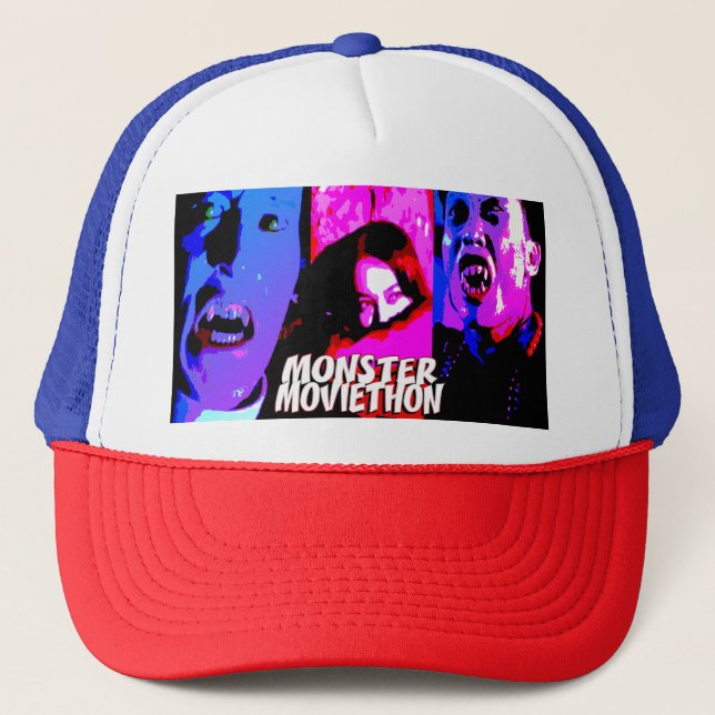 Casquette Monster Moviethon Vampire Triptyque (Devant)