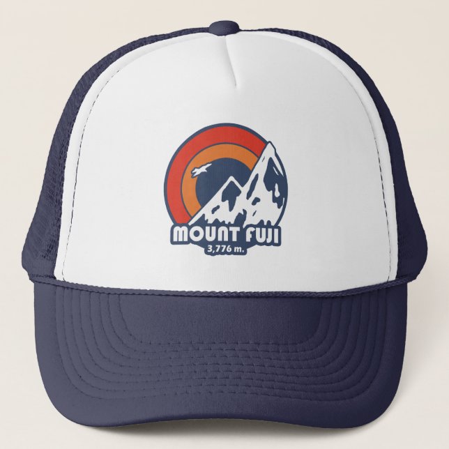 Casquette Mont Fuji Japon Aigle solaire (Devant)