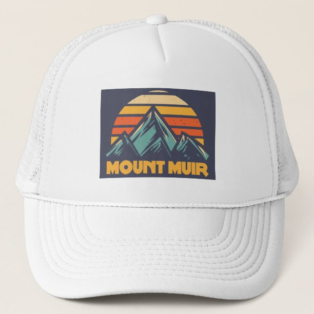 Casquette Mont Muir California Retro Turquoise (Devant)