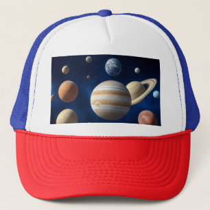 Casquette Montage d'un système solaire