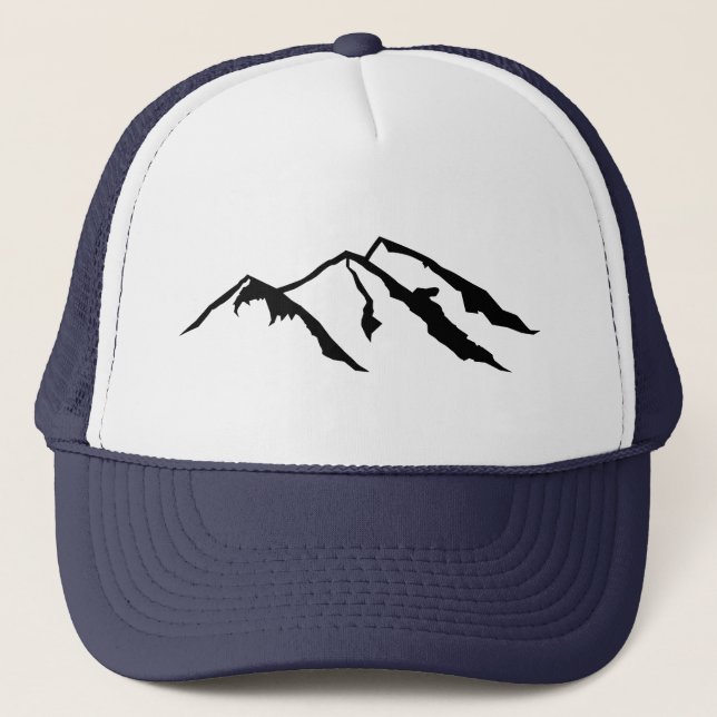Casquette Montagnes (Devant)