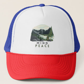 Casquette Montagnes Mind Paix Montagnes Camping 🏕