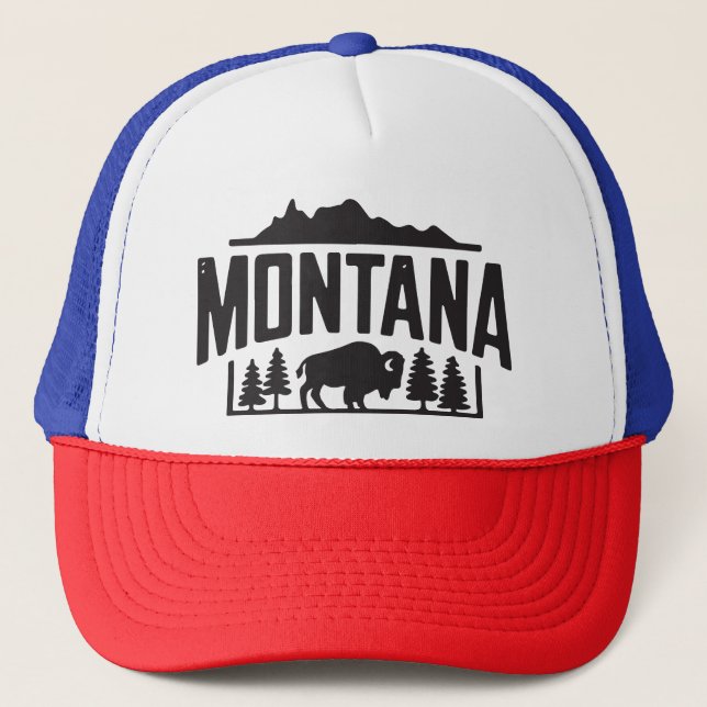 Casquette Montana Bison sauvage (Devant)