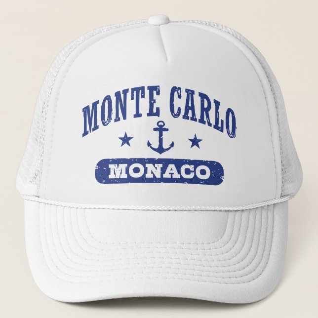 Casquette Monte Carlo Monaco (Devant)