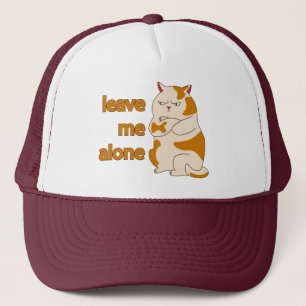 Casquette Moody Grosse cat me laisse tranquille  