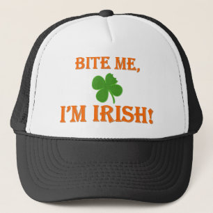 Casquette Mordez-moi que je suis irlandais
