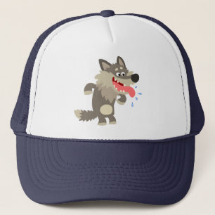 Casquette mort de faim mignon de loup de bande