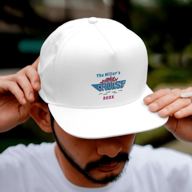 Casquette Mot de croisière en famille (Créateur téléchargé)