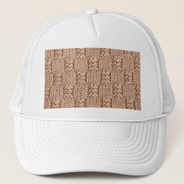 Casquette Motif Bubble Knit Stitch par Shirley Taylor (Devant)