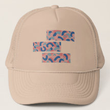 Motif de gribouillis rose et bleu