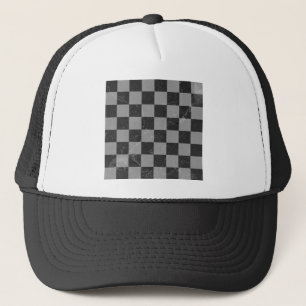 Casquette Motif d'échecs