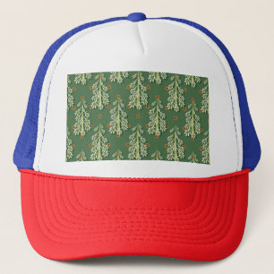 Casquette Motif d'illustration des arbres de Noël