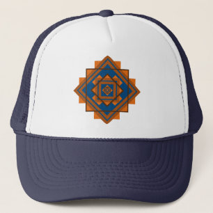 Casquette Motif géométrique de Southwest Mountain Peaks
