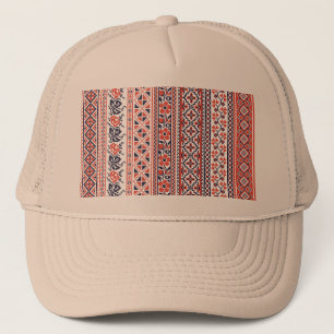Casquette Motifs de conception de point de croix