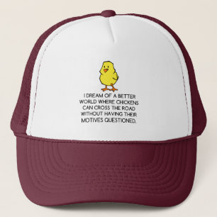 CASQUETTE MOTIVATIONS DE POULET