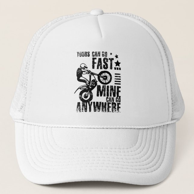 Casquette Moto d'essai rapide (Devant)