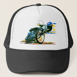 Casquette Moto impressionnante rapide de speed-way
