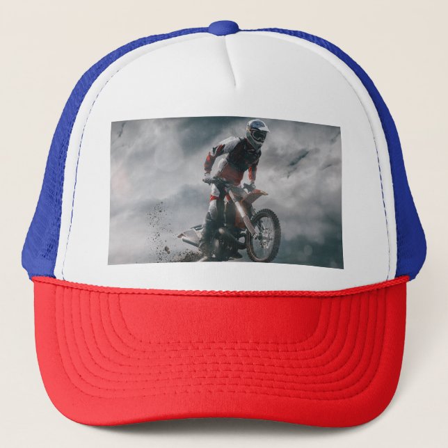 Casquette Motocross (Devant)