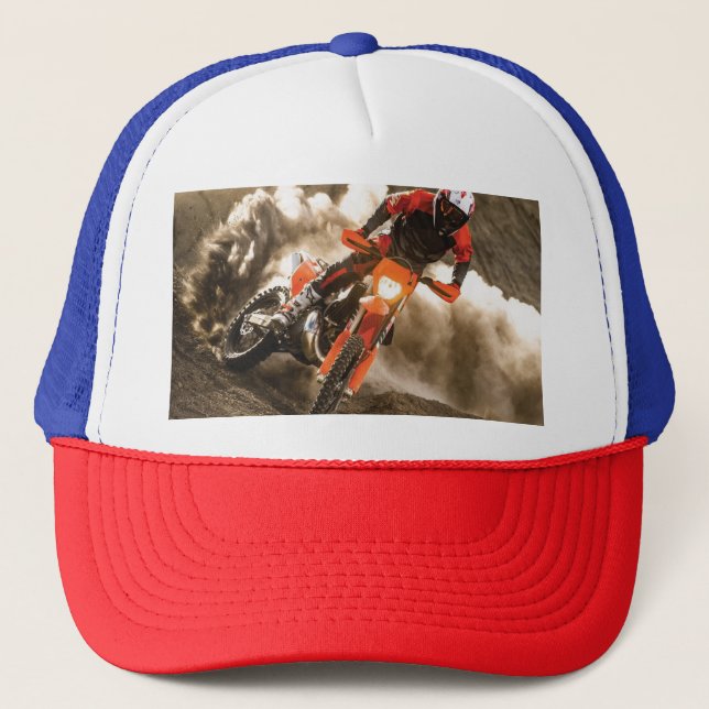 Casquette Motocross Rider (Devant)