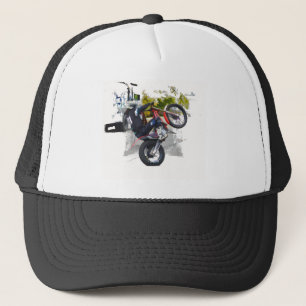Casquette Motocross Stunt Biker - Faites le Plein d'Adrénali
