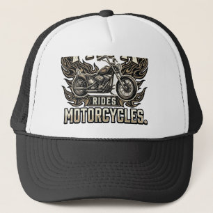 Casquette Motocycliste Vintage Cool Papa