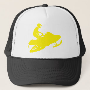 Casquette Motoneige jaune