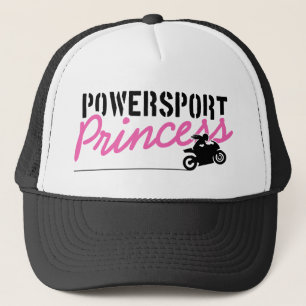 Casquette Motorcycle Hat de Powersport de princesse Women's