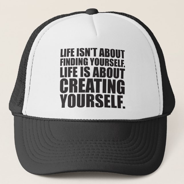 Casquette Mots Motivationnels - Créer Vous-Même (Devant)