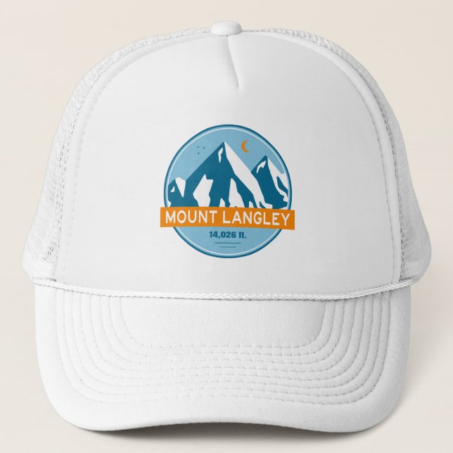 Casquette Mount Langley California Stars Moon (Devant)